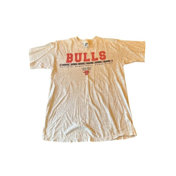 dynasty Other - Vintage Chicago Bulls‎ NBA T-Shirt By Dynasty Gray Heather Size M Vintage 90